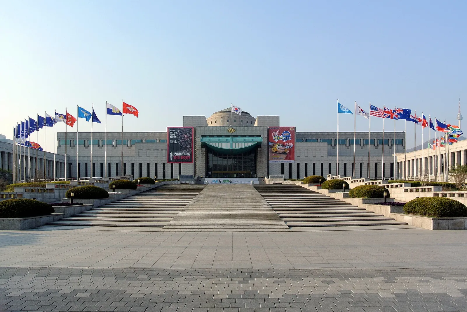 The main building of the War Memorial of Korea
